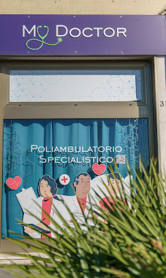Ingresso del Poliambulatorio Specialistico My Doctor a Salerno