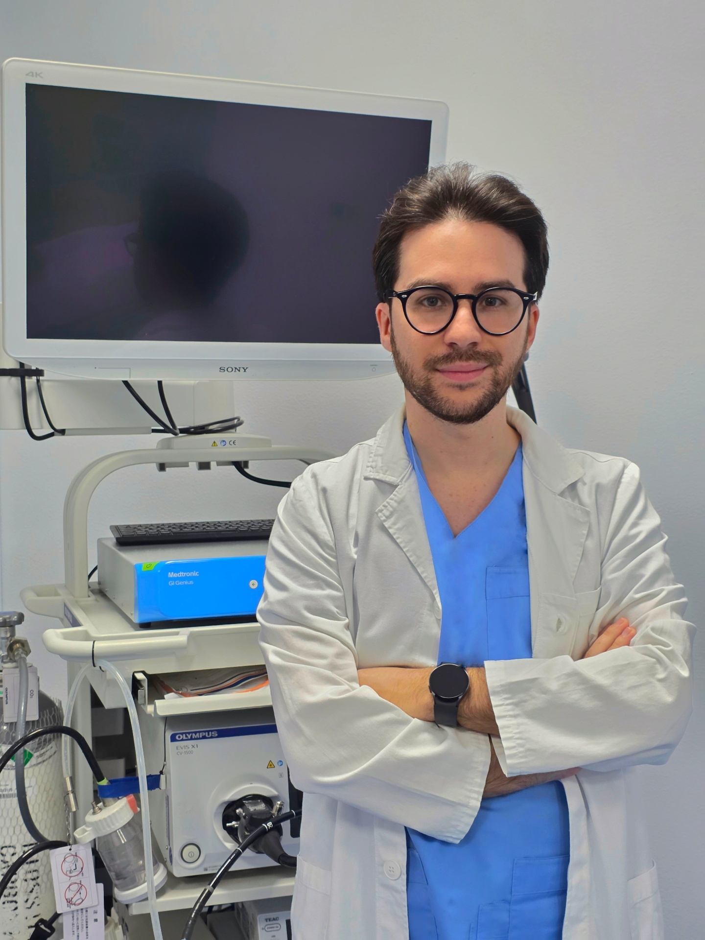 Dott. Ruggiero in sala endoscopica